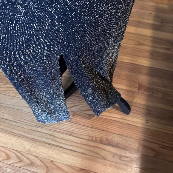 Vintage Alex Evenings Metallic Black Dress Set – Elegant Formalwear - Picture 9 of 15